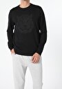 thumb-Regular Fit   Erkek Siyah Sweatshirt