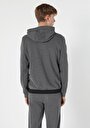 thumb-Slim Fit Gri Melanj Erkek Sweatshirt