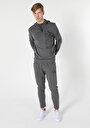 thumb-Slim Fit Gri Melanj Erkek Sweatshirt