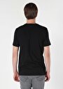 thumb-Regular Fit Yuvarlak Yaka Düz Erkek Siyah Kısa Kol Tişört