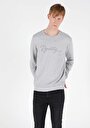 thumb-Regular Fit   Erkek Gri Sweatshirt