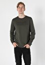 thumb-Regular Fit   Erkek Yeşil Sweatshirt