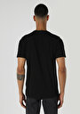 thumb-Regular Fit Yuvarlak Yaka Düz Erkek Siyah Kısa Kol Tişört