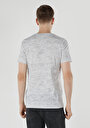 thumb-Regular Fit Yuvarlak Yaka  Erkek Gri Kısa Kol Tişört