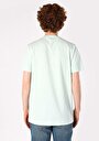 thumb-Regular Fit Yuvarlak Yaka Düz Erkek Yeşil Kısa Kol Tişört