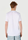 thumb-Regular Fit Yuvarlak Yaka Düz Erkek Beyaz Kısa Kol Tişört
