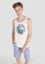thumb-Regular Fit   Erkek Ekru Atlet