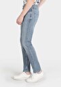 thumb-Slim Fit Düşük Bel Dar Paça Erkek İndigo Jean Pantolon