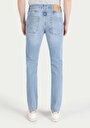 thumb-Straight Fit Düşük Bel Düz Paça Erkek İndigo Jean Pantolon