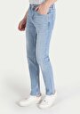 thumb-Straight Fit Düşük Bel Düz Paça Erkek İndigo Jean Pantolon