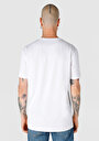 thumb-Regular Fit Yuvarlak Yaka  Erkek Beyaz Kısa Kol Tişört