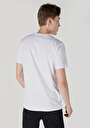 thumb-Regular Fit Yuvarlak Yaka  Erkek Beyaz Kısa Kol Tişört