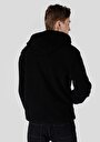 thumb-Regular Fit Kapüşonlu Erkek Siyah Mont
