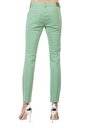thumb-Slim Fit Düşük Bel Dar Paça Kadın Yeşil  Pantolon