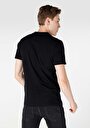 thumb-Regular Fit Yuvarlak Yaka Pamuklu Erkek Siyah Kısa Kol Tişört