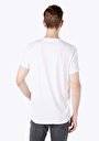 thumb-Regular Fit Yuvarlak Yaka Düz Erkek Beyaz Kısa Kol Tişört