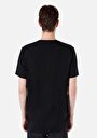 thumb-Regular Fit Yuvarlak Yaka Düz Erkek Siyah Kısa Kol Tişört