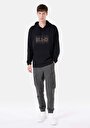 thumb-Regular Fit   Erkek Siyah Sweatshirt