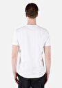 thumb-Regular Fit Yuvarlak Yaka Düz Erkek Beyaz Kısa Kol Tişört