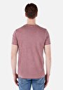 thumb-Regular Fit Yuvarlak Yaka Düz Erkek Pembe Kısa Kol Tişört