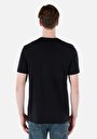 thumb-Regular Fit Yuvarlak Yaka Düz Erkek Siyah Kısa Kol Tişört