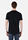 thumb-Regular Fit Yuvarlak Yaka Düz Erkek Siyah Kısa Kol Tişört