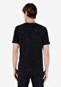 thumb-Regular Fit Yuvarlak Yaka Düz Erkek Siyah Kısa Kol Tişört