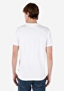 thumb-Regular Fit Yuvarlak Yaka Düz Erkek Beyaz Kısa Kol Tişört