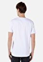 thumb-Regular Fit Yuvarlak Yaka Düz Erkek Beyaz Kısa Kol Tişört