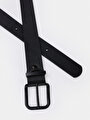 thumb-Erkek Siyah Kemer