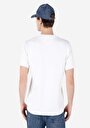 thumb-Regular Fit Yuvarlak Yaka Düz Erkek Beyaz Kısa Kol Tişört