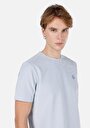 thumb-Regular Fit Yuvarlak Yaka  Erkek Lacivert Kısa Kol Tişört