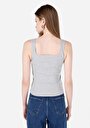 thumb-Slim Fit   Kadın Gri Atlet