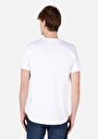 thumb-Regular Fit Yuvarlak Yaka Düz Erkek Beyaz Kısa Kol Tişört