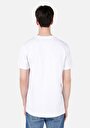 thumb-Regular Fit Yuvarlak Yaka Düz Erkek Beyaz Kısa Kol Tişört