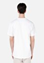thumb-Comfort Fit Yuvarlak Yaka Düz Erkek Beyaz Kısa Kol Tişört