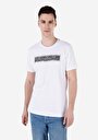 thumb-Regular Fit Yuvarlak Yaka Düz Erkek Beyaz Kısa Kol Örme Tişört