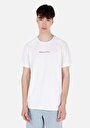 thumb-Regular Fit Yuvarlak Yaka Düz Erkek Beyaz Kısa Kol Tişört