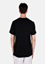 thumb-Regular Fit Yuvarlak Yaka Düz Erkek Siyah Kısa Kol Tişört