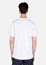thumb-Regular Fit Yuvarlak Yaka Düz Erkek Beyaz Kısa Kol Tişört