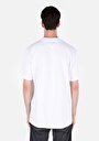 thumb-Comfort Fit Yuvarlak Yaka Düz Erkek Beyaz Kısa Kol Tişört