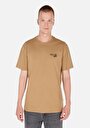 thumb-Comfort Fit Yuvarlak Yaka  Erkek Kahverengi Kısa Kol Tişört