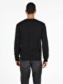 thumb-Regular Fit   Erkek Siyah Sweatshirt