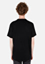thumb-Regular Fit Yuvarlak Yaka Cepsiz Erkek Siyah Kısa Kol Tişört