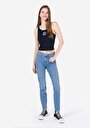 thumb-Slim Fit   Kadın Lacivert Atlet