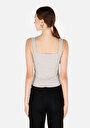 thumb-Slim Fit   Kadın Gri Atlet