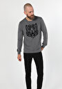 thumb-Regular Fit   Erkek Antrasit Sweatshirt