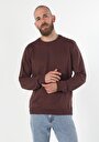 thumb-Regular Fit   Erkek Mor Sweatshirt