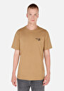 thumb-Comfort Fit Yuvarlak Yaka  Erkek Kahverengi Kısa Kol Tişört