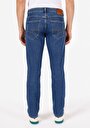 thumb-Straight Fit Düşük Bel Düz Paça Erkek Denim Jean Pantolon